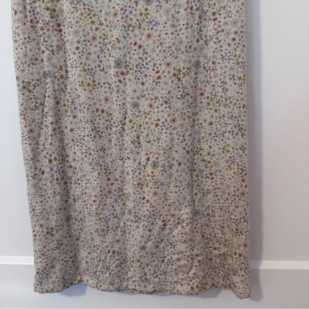 Aritzia Wilfred Floral Sleeveless Ruched Mini Dress Size XS Women’s *Stretchy - Picture 6 of 10